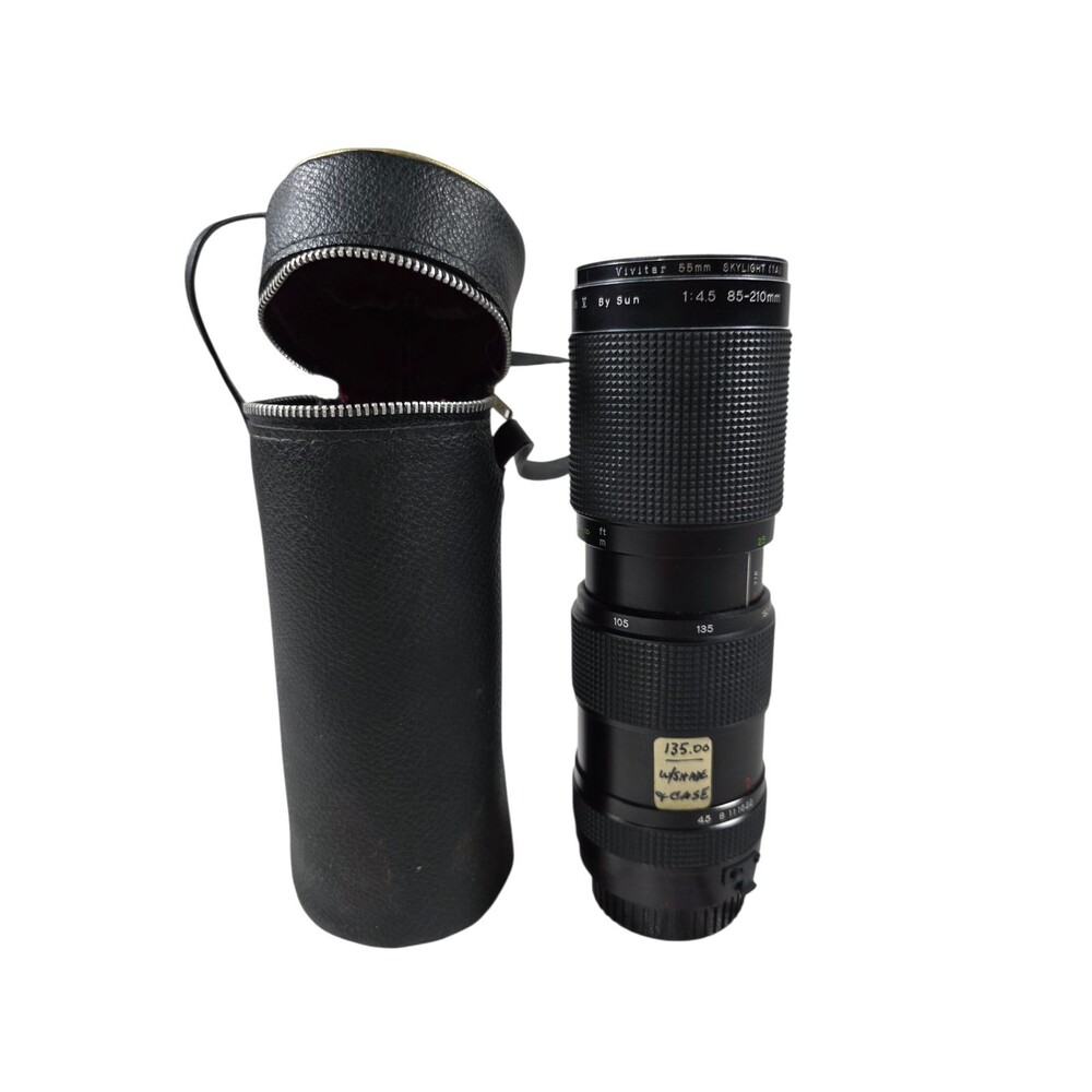 Formula V by SUN 85-210mm 1:4.5‎ Lens with Vinyl Case